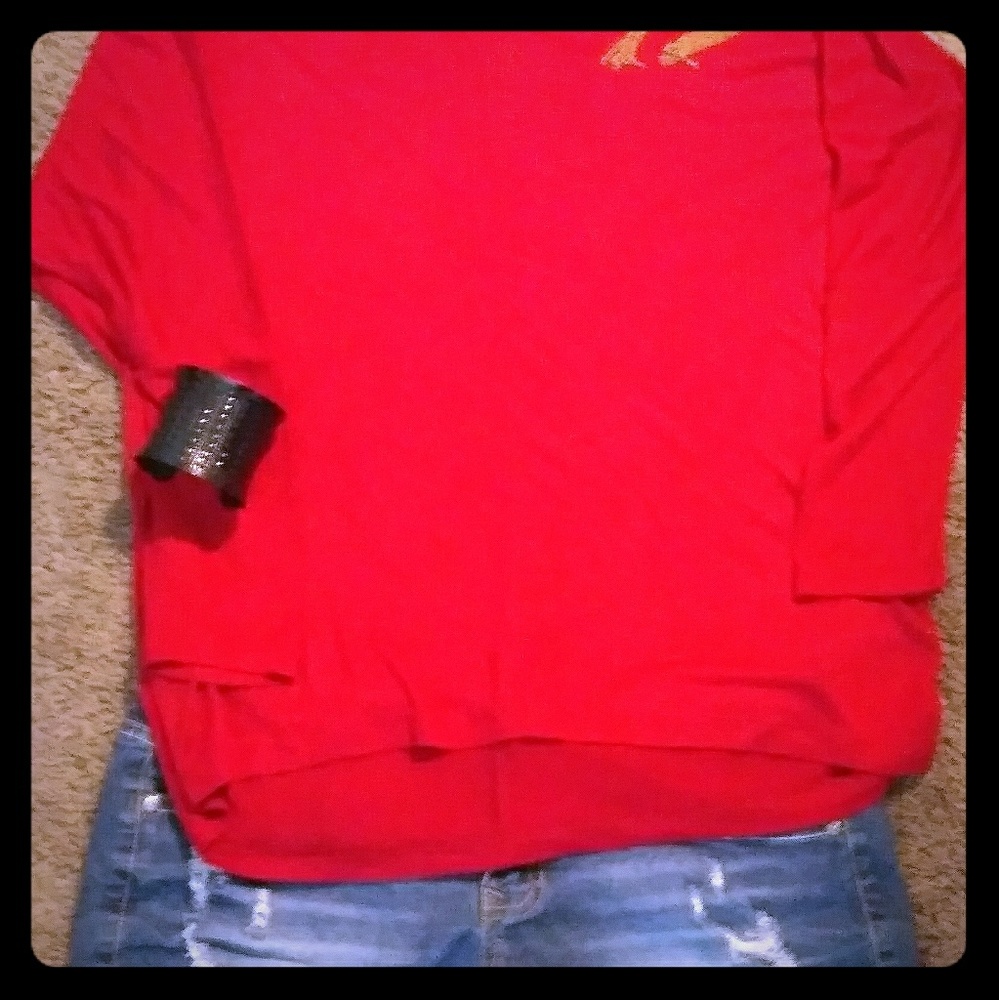Forever 21 sz S red top